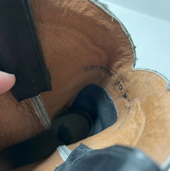 Harley-Davidson JESSA gray/black western styled motorcycle boots Women Size 10M - Picture 9 of 9